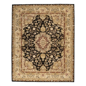 Nourison Nourison 2000 93&quot x 117&quot Wool Indoor Rug in Black