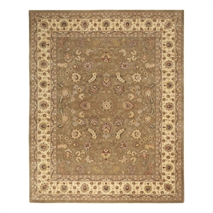 Nourison Nourison 2000 93&quot x 117&quot Wool Indoor Rug in Olive Green