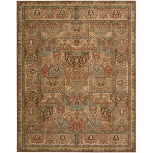 Nourison Living Treasures 99&quot x 135&quot Wool Indoor Rug in Multi-Color