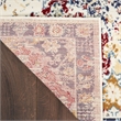 Nourison Grafix 8' x 10' Blue Multicolor Fabric Vintage Area Rug (8' x 10')