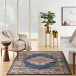 Nourison Passion 8' x 10' Navy Fabric Vintage Area Rug (8' x 10')