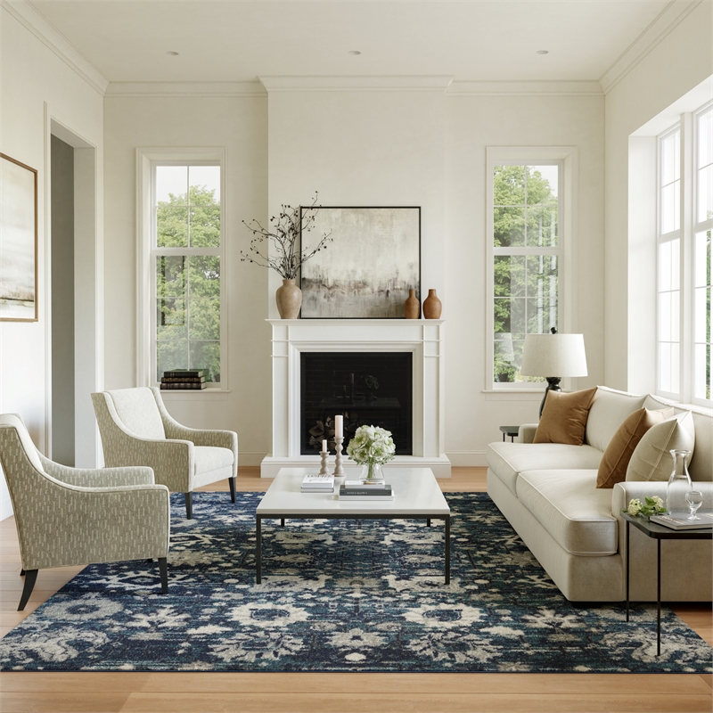 Nourison Passion 8' x 10' Surf Fabric Bohemian Area Rug (8' x 10')