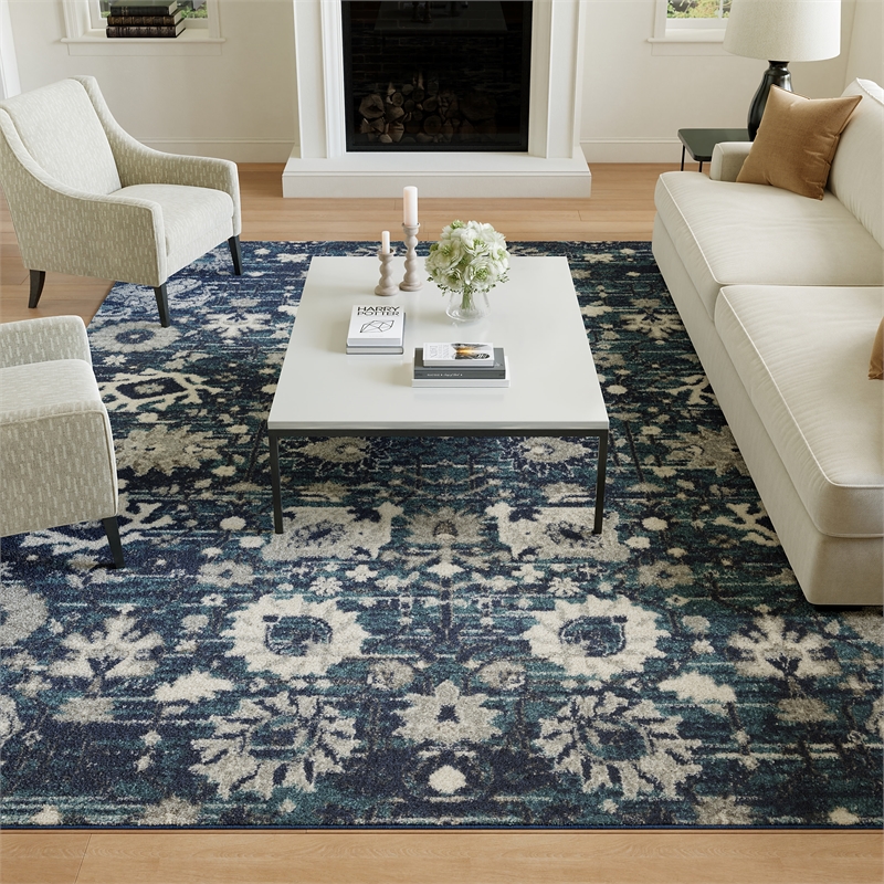 Nourison Passion 8' x 10' Surf Fabric Bohemian Area Rug (8' x 10')