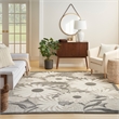 Nourison Aloha 8' x 11' Beige Fabric Contemporary Area Rug (8' x 11')