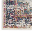 Nourison Passion 5' x 7' Ivory Blue Fabric Vintage Area Rug (5' x 7')