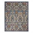 Nourison Allur 7' x 10' Navy Multicolor Fabric Bohemian Area Rug (7' x 10')