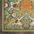 Nourison Allur 7' x 10' Sage Ivory Fabric Bohemian Area Rug (7' x 10')
