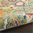 Nourison Allur 7' x 10' Sage Ivory Fabric Bohemian Area Rug (7' x 10')