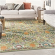 Nourison Allur 7' x 10' Sage Ivory Fabric Bohemian Area Rug (7' x 10')