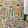 Nourison Allur 7' x 10' Sage Ivory Fabric Bohemian Area Rug (7' x 10')