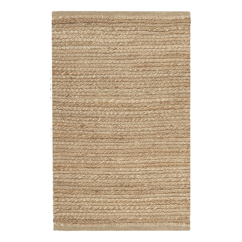 Nourison Natural Jute 2' x 3' Natural Farmhouse Indoor Rug