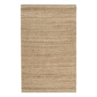 Nourison Natural Jute 2' x 3' Natural Farmhouse Indoor Rug