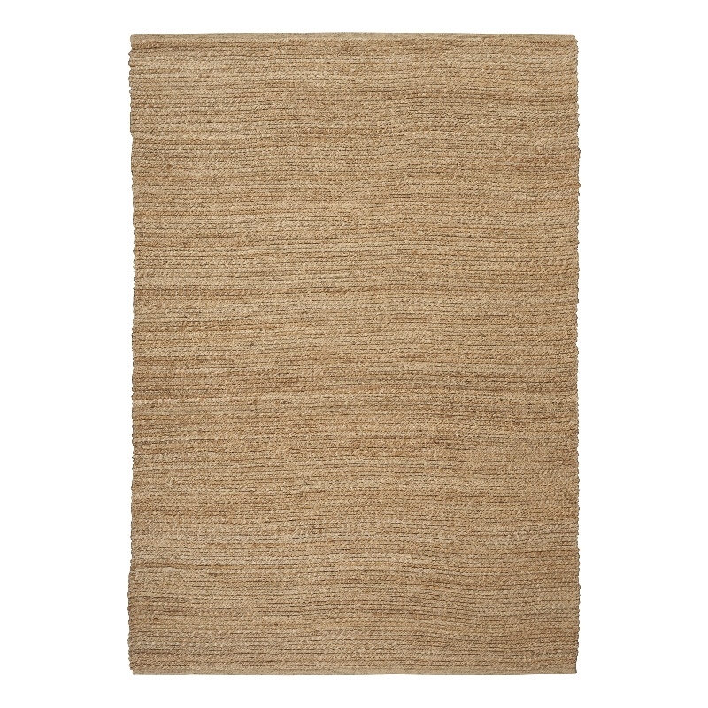 Nourison Natural Jute 6' x 9' Natural Farmhouse Indoor Rug