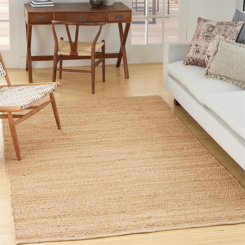 Nourison Natural Jute Fabric 72x108