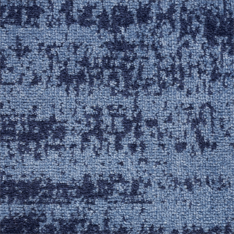 Nourison Essentials 10' x 14' Denim Modern Indoor/Outdoor Rug
