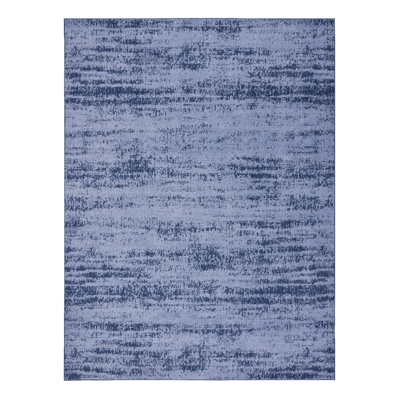 Nourison Essentials 10' x 14' Denim Modern Indoor/Outdoor Rug