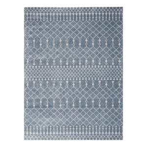 Nourison Astra Machine Washable 9' x 12' Blue Bohemian Indoor Rug
