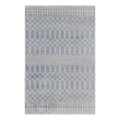 Nourison Astra Machine Washable 4' x 6' Blue Bohemian Indoor Rug