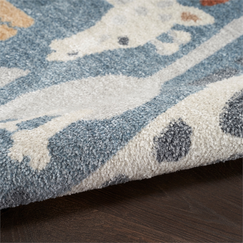 Nourison Astra Machine Washable 4' x 6' Multicolor Indoor Rug
