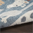 Nourison Astra Machine Washable 4' x 6' Multicolor Indoor Rug