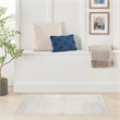 Nourison Astra Machine Washable 4' x 6' Ivory Bohemian Indoor Rug