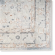 Nourison Home Astra Machine Washable 7' x 9' Light Blue Fabric Area Rug