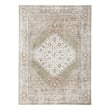 Nourison Home Astra Machine Washable 7' x 9' Sage Multicolor Fabric Area Rug