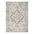 Nourison Home Astra Machine Washable 7' x 9' Gray Multicolor Fabric Area Rug