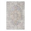 Nourison Astra Machine Washable 4' x 6' Denim Multi Vintage Indoor Rug