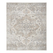Nourison Home Astra Machine Washable 8' x 10' Silver Gray Fabric Area Rug