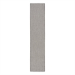 Nourison Courtyard 10' Runner Ivory Charcoal Fabric Modern Area Rug (10' Runner)