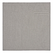 Nourison Courtyard 8' x Square Ivory Charcoal Fabric Modern Area Rug (8' Square)