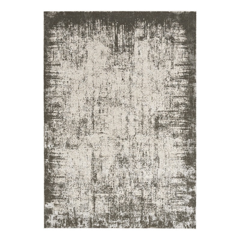 Nourison Desire 9' x 12' Grey/Ivory Modern Indoor Rug