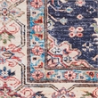 Nourison Fulton 8' x 10' Fabric Navy Blue Vintage Flatweave Indoor Rug