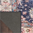 Nourison Fulton 8' x 10' Fabric Navy Blue Vintage Flatweave Indoor Rug