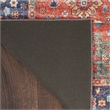 Nourison Fulton 5' x 7' Fabric Rust Red Vintage Flatweave Indoor Rug