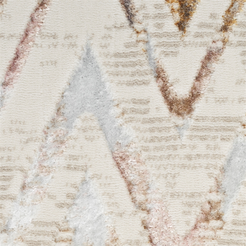 Nourison Glam 9' x 12' Multicolor Contemporary Indoor Rug
