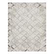 Nourison Glam 9' x 12' Ivory/Grey Modern Indoor Rug