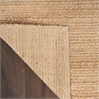 Nourison Natural Jute 3' x 5' Natural Fabric Indoor Rug
