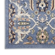 Nourison Allur 5' x 7' Light Blue Fabric Bohemian Area Rug (5' x 7')