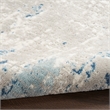Nourison Concerto 7' x 10' Ivory Gray Blue Fabric Modern Area Rug (7' x 10')