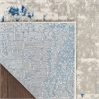 Nourison Concerto 7' x 10' Ivory Gray Blue Fabric Modern Area Rug (7' x 10')