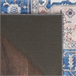 Nourison Home Fulton 5' Runner Fabric Navy Ivory Vintage Flatweave  Indoor Rug