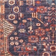 Nourison Home Fulton 5' Runner Fabric Red Vintage Flatweave Indoor Area Rug
