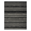 Nourison Home Grafix 8' x 10' Fabric Black White Modern Indoor Area Rug