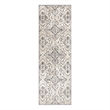 Nourison Home Jubilant 7' Runner Fabric Ivory Gray Vintage Indoor Rug