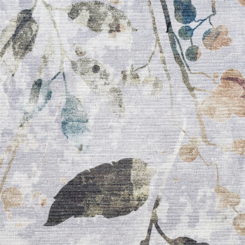 Nourison Home Nourison Washables 6' x 9' Grey Multicolor Contemporary Indoor Rug