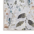 Nourison Home Nourison Washables 4' x 6' Grey Multicolor Contemporary Indoor Rug