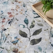 Nourison Home Nourison Washables 4' x 6' Grey Multicolor Contemporary Indoor Rug