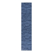 Nourison Home Nourison Washables 10' Runner Blue Modern Indoor Rug